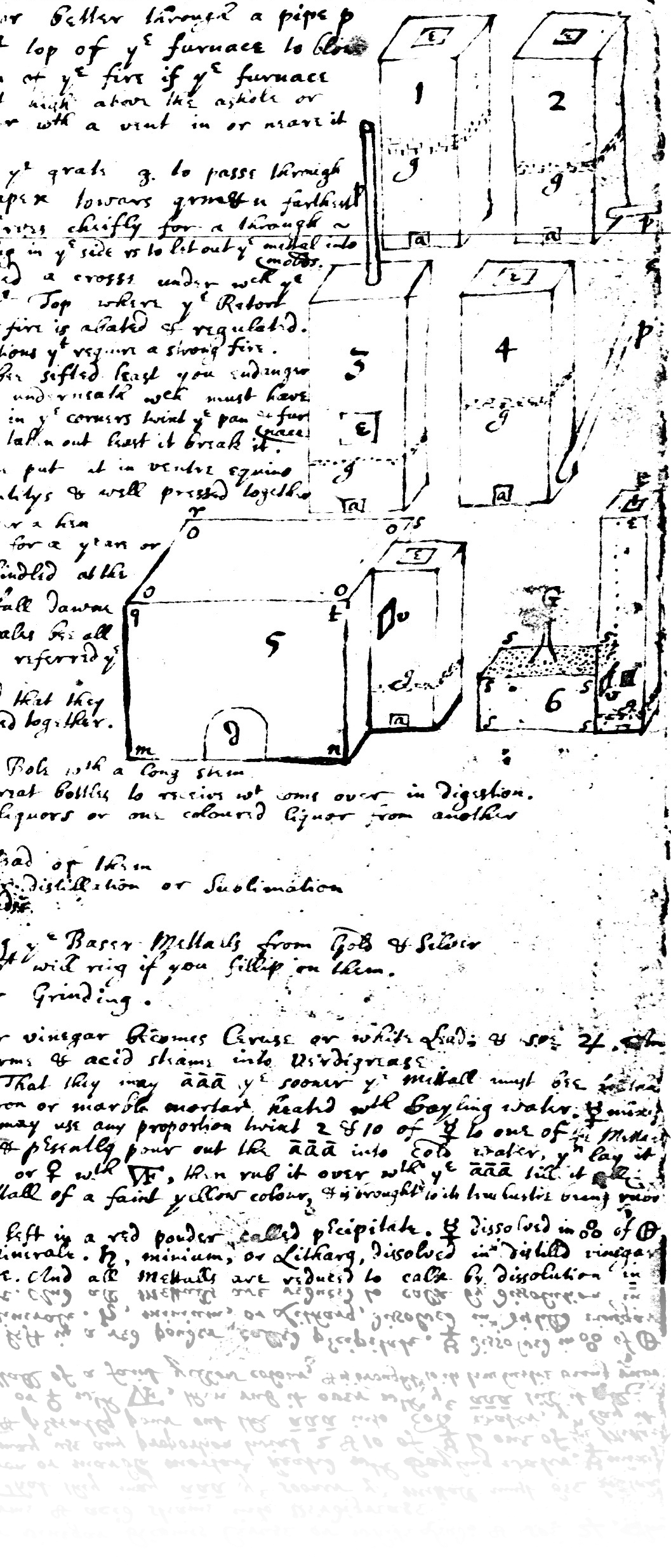 Isaac Newton alchemical manuscript