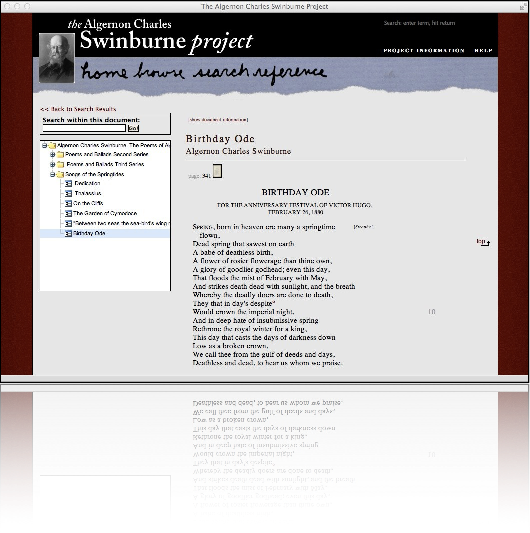 Swinburne Project example