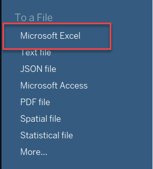 Load Excel file