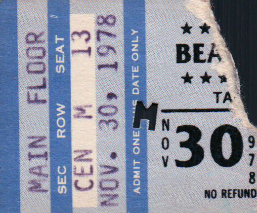 Beatlemania 1978-11-30