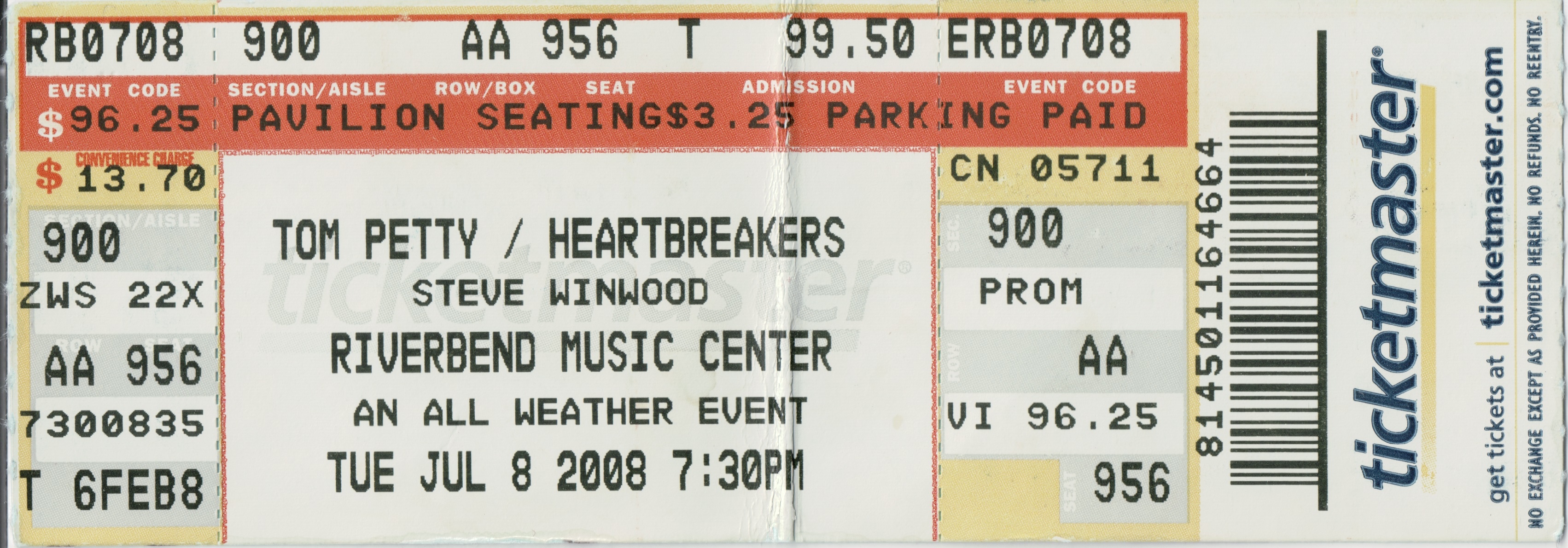 Tom Petty and the Heartbreakers 2008-07-08