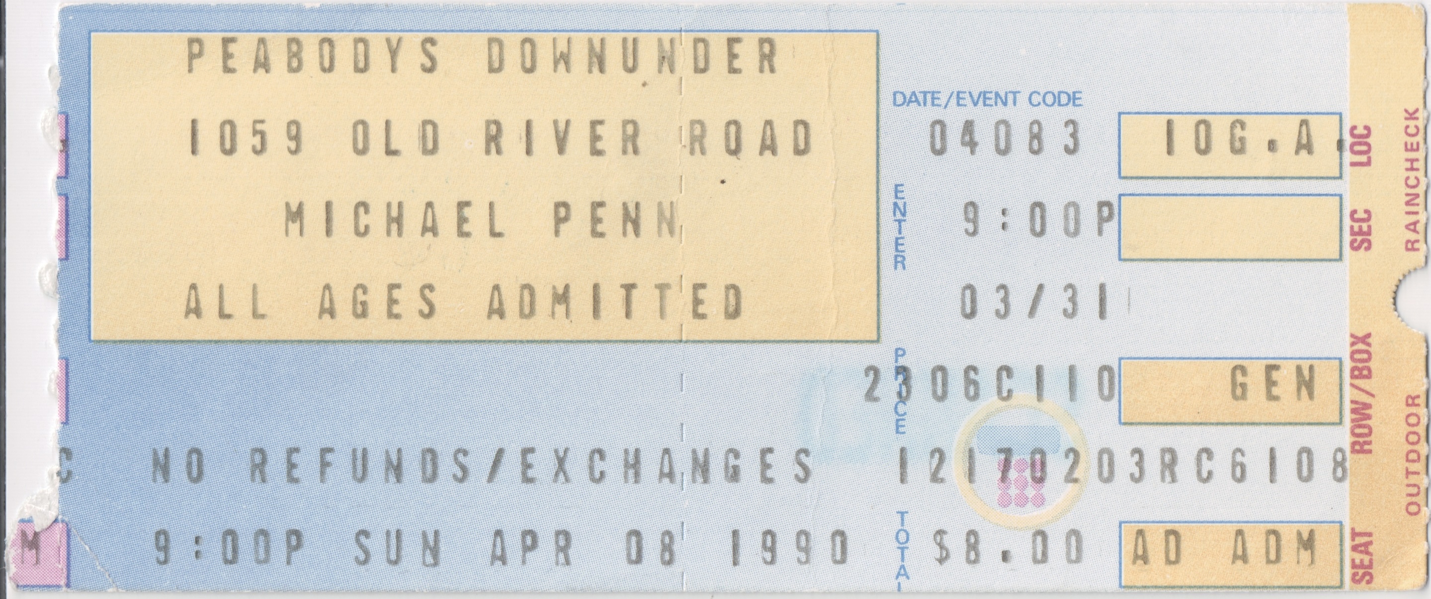 Michael Penn 1990-04-08