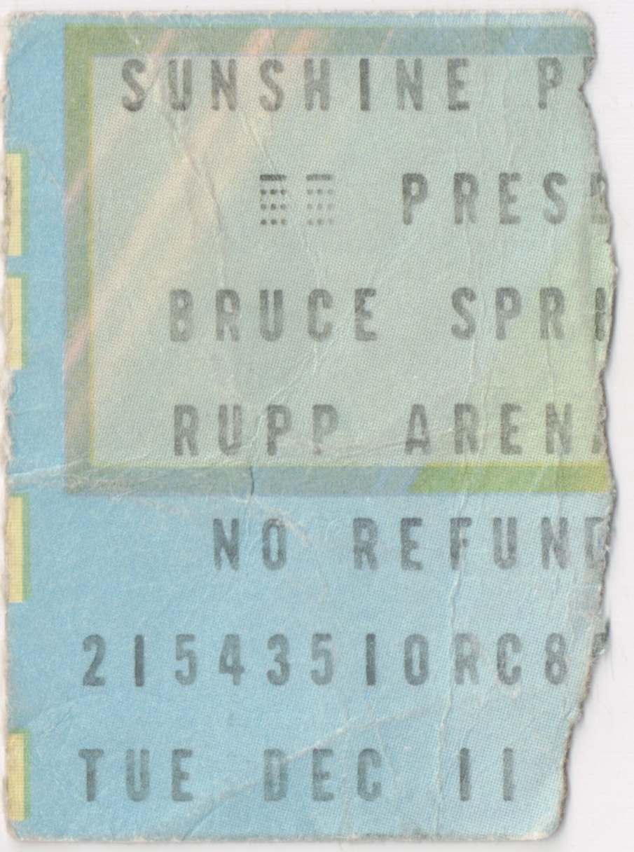 Bruce Springsteen 1984-12-11