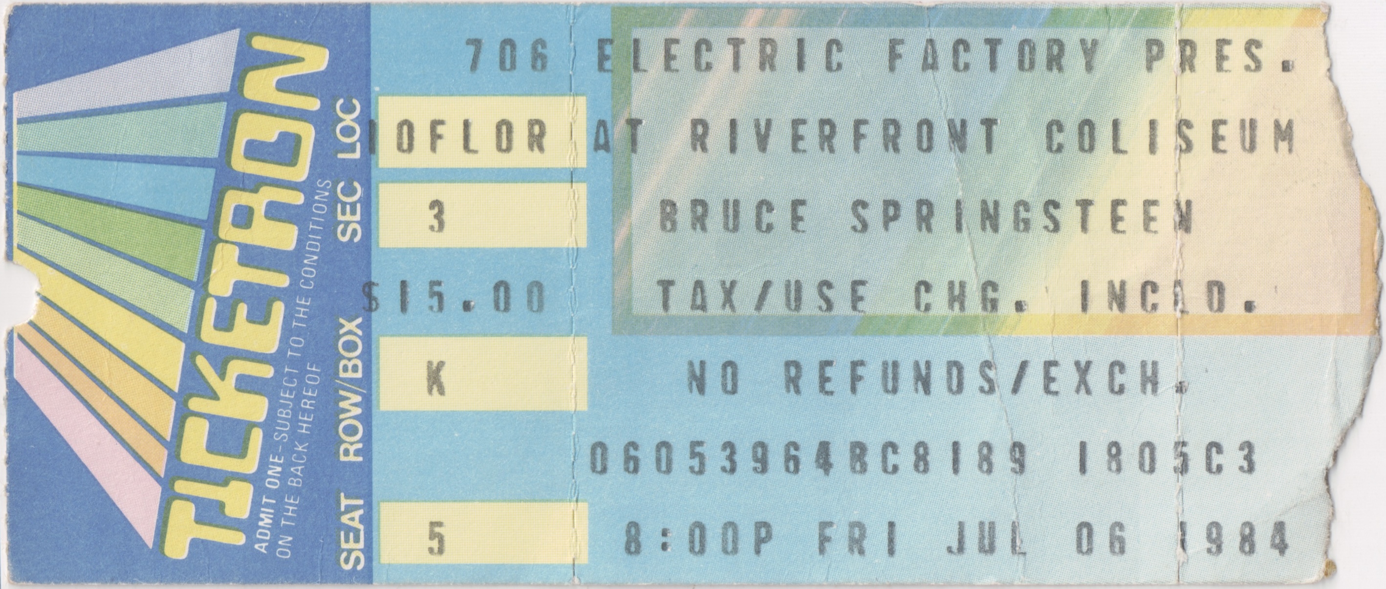 Bruce Springsteen 1984-07-06