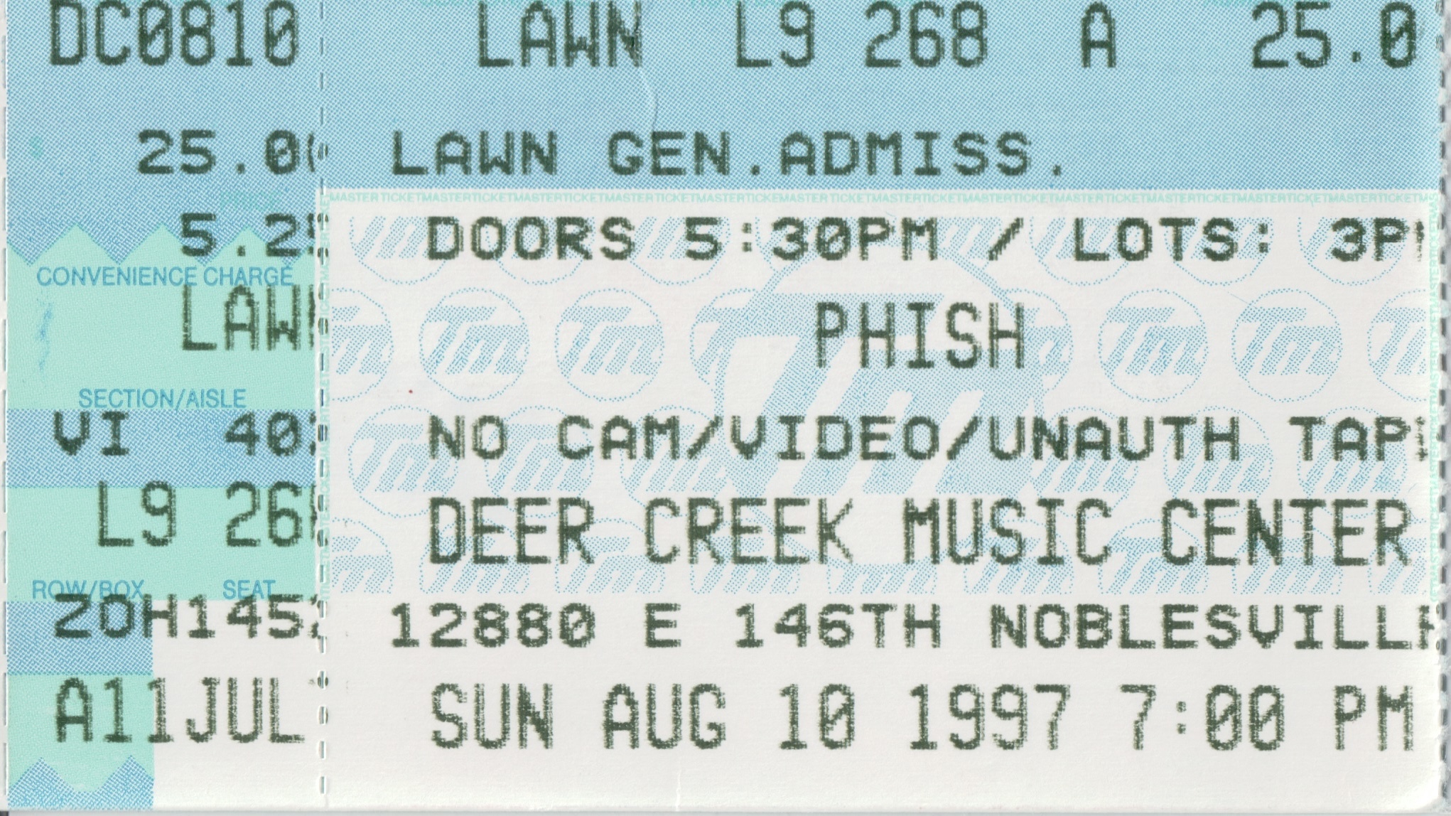 Phish 1997-08-10