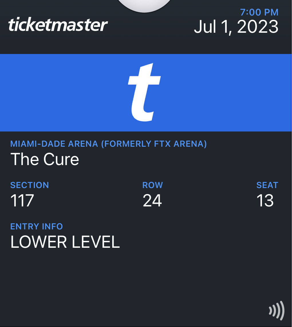 The Cure 2023-07-01