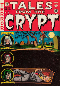 Cover of Tales from the Crypt #28 (EC Comics, February-March 1952